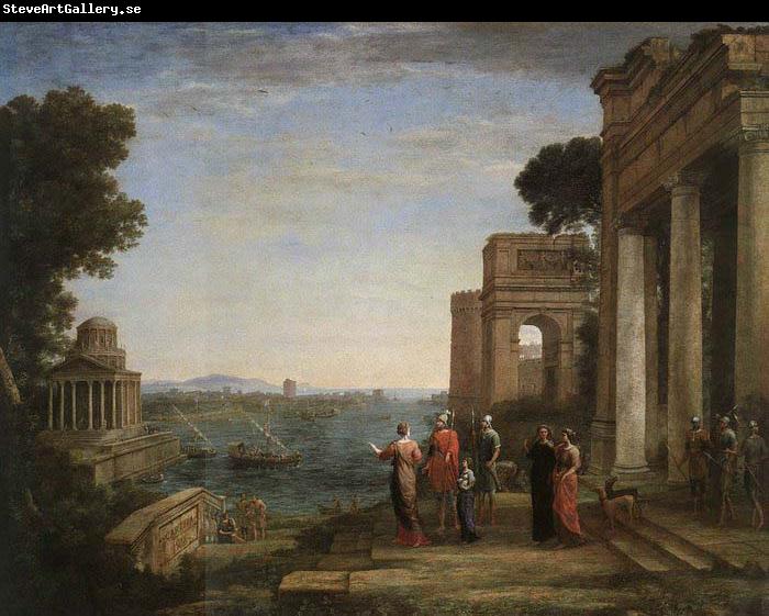 Claude Lorrain Aeneas-s Farewell to Dido in Carthago